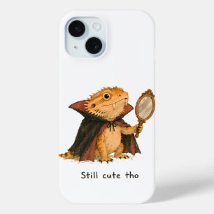Immer noch süße Vampir-Bartagamen-Kunst Case-Mate iPhone Hülle