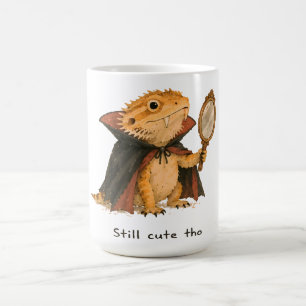 Immer noch süße Vampir-Bartagamen-Kunst Kaffeetasse