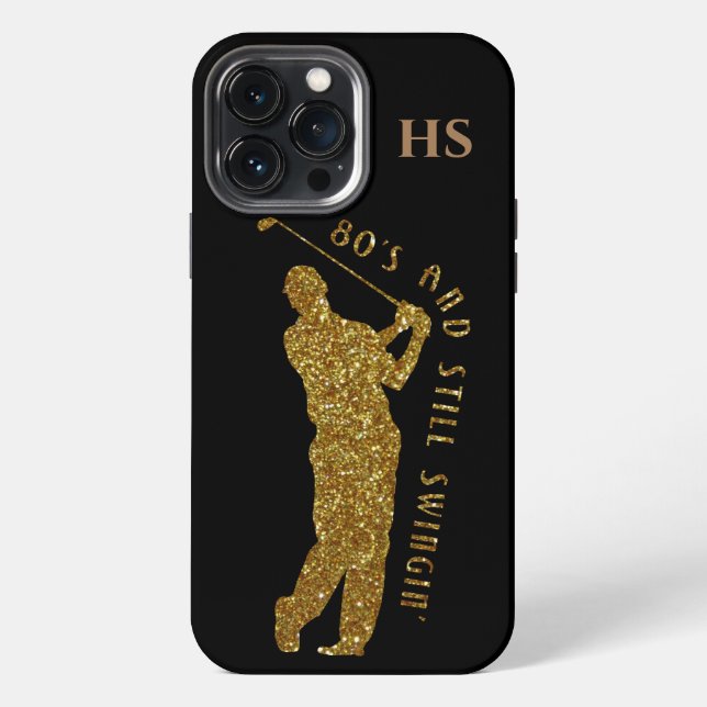 Immer noch Swingende Golfer 80 bis 89 iPhone Hülle (Rückseite)