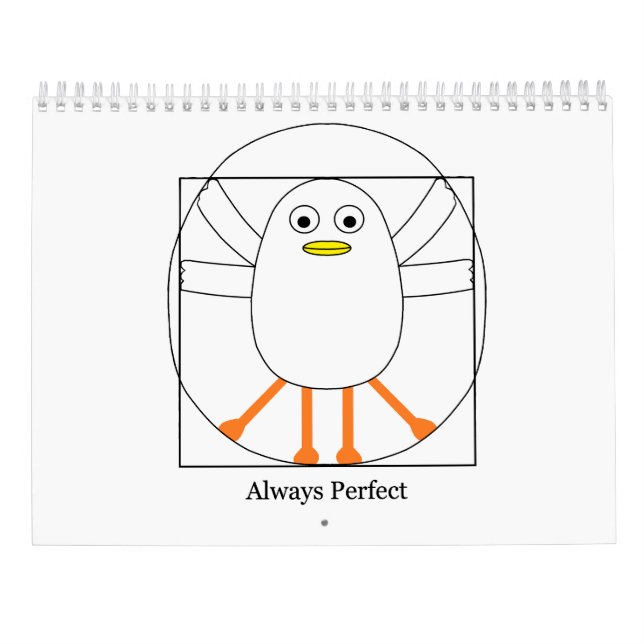 Immer perfekter Kalender (Rückseite)