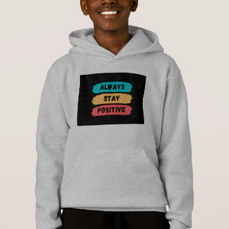Immer positiv Bleibe Hoodie