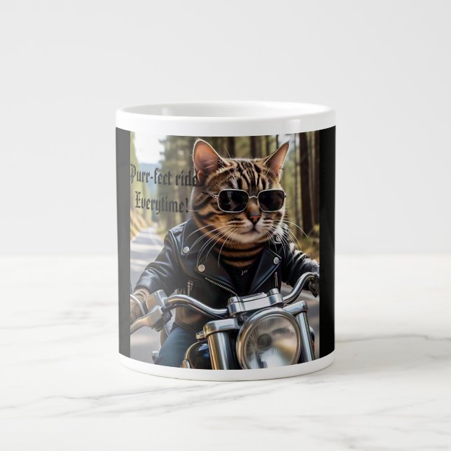 Immer pur! Jumbo-Tasse (Vorderseite)
