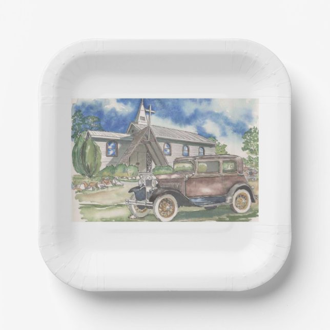 Immer Raum Pappteller (Vorderseite)