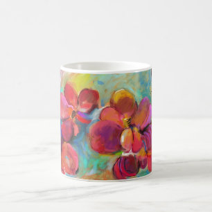 Immer Rosie rote Blumen-Tasse Tasse