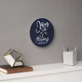 Immer Runde Wanduhr