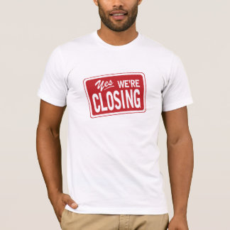 Immer schließt T-Shirt