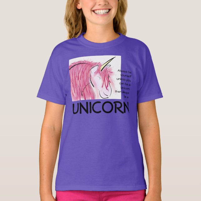 Immer selbst 3/4 Tee Girls (Vorderseite)