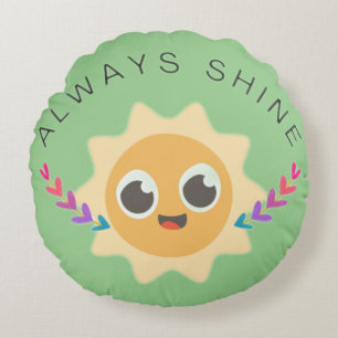 Immer Shine Rundes Kissen