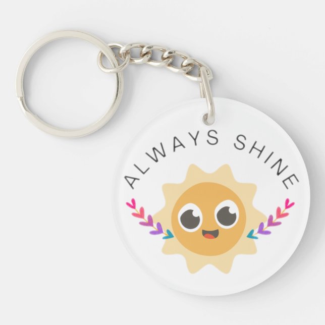 Immer Shine Schlüsselanhänger (Vorderseite)