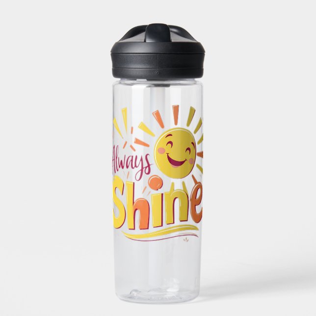 Immer Shine Trinkflasche (Vorderseite)