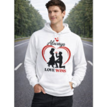 Immer Siegt die Liebe Romantischer Unisex Valentin