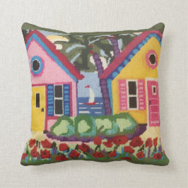 IMMER SOMMER CHARM TROPICS COLORFUL KISSEN