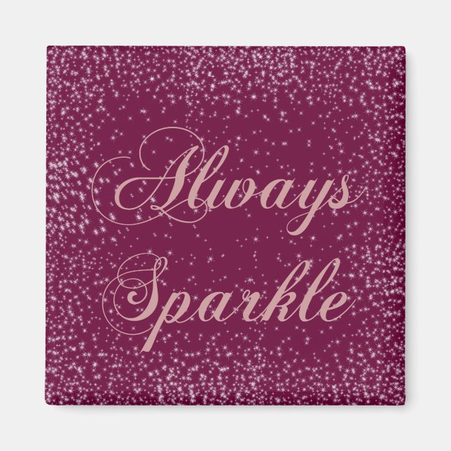 Immer sparkle magnet (Vorne)