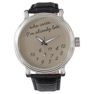 Immer spät Uhr