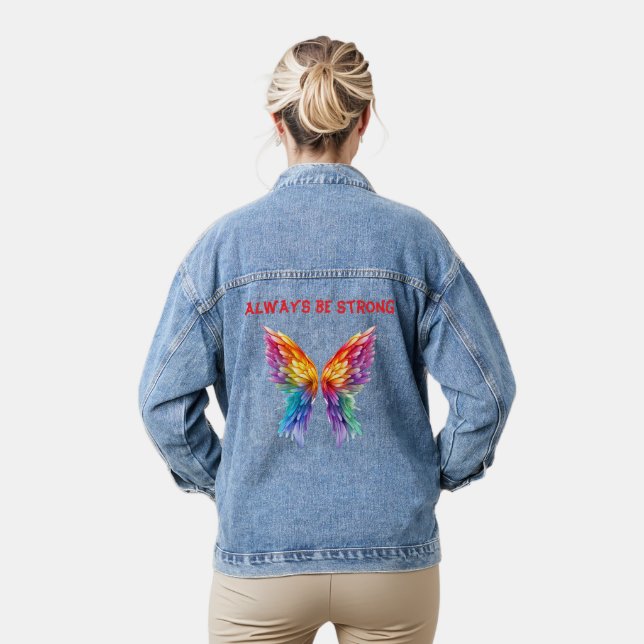 Immer stark jeansjacke (Modell)