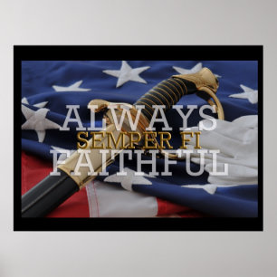 Immer treu - Semper Fi Poster