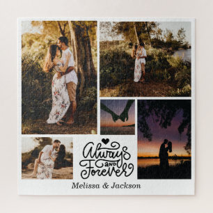 Immer und für immer 5 Fotos Valentin sammeln Puzzle