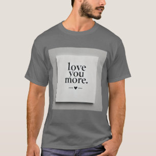 Immer und immer Liebe Mens Tshirt
