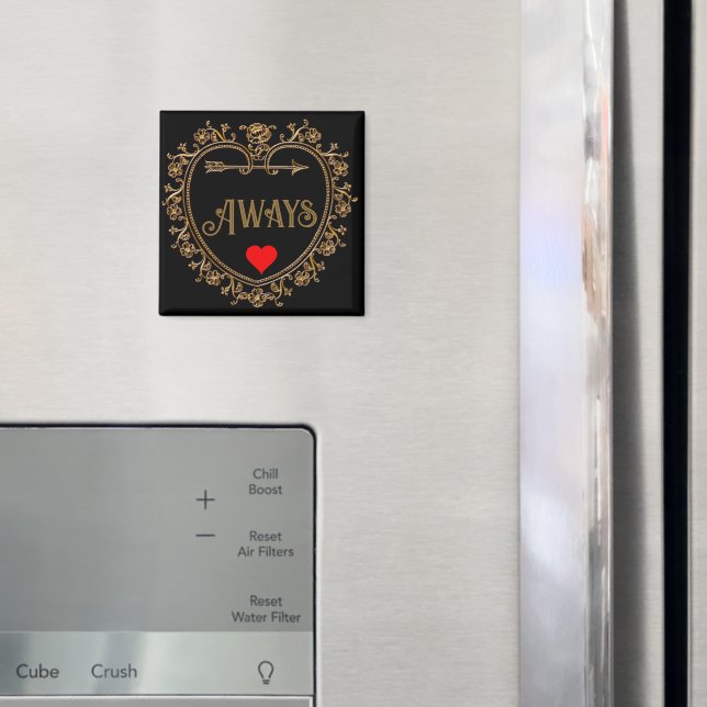 Immer Vintage Magnet (In Situ (Kühlschrank))