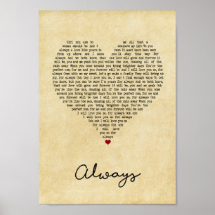 Immer Vintages Herz - Lyrik Lyrik Museo Cantonale Poster