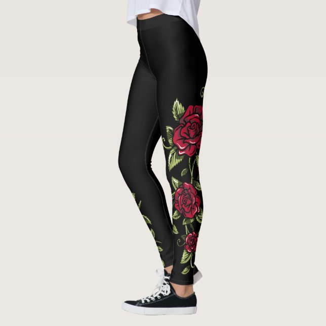 Immer wir Liebe Rote Rosen ...... Leggings (Links)
