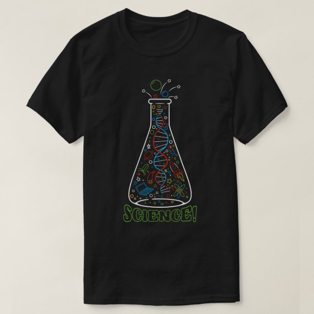 Immer Wissenschaft T-Shirt (Design vorne)