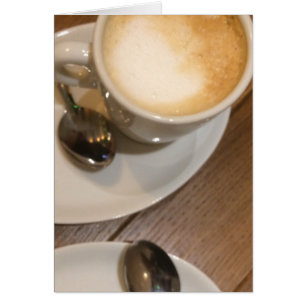 Immer Zeit für einen Kaffee Latte