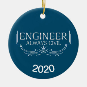 Immer Ziviler Ingenieur Keramik Ornament
