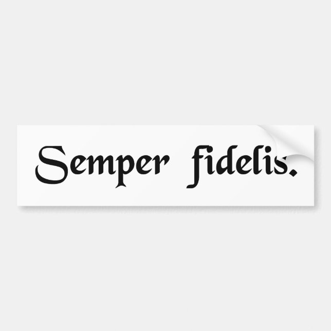 Immer zuverlässig autoaufkleber (Vorne)