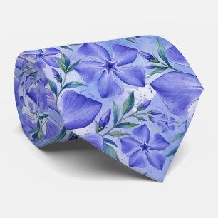 Immergrün Blumen Blau Violett Vinca Blüten Krawatte
