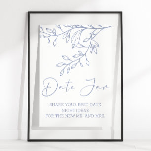 Immergrün Blumen Date Night Poster