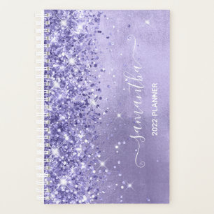 Immergrün Glitter Lavendel Blau Mädchenhaft Unters Planer