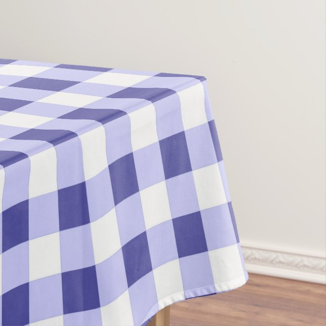 Immergrün Karo Tischdecke (Beispiel)