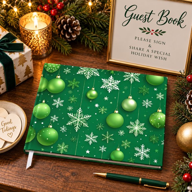 Immergrün Noel Gästebuch (Holiday Season)