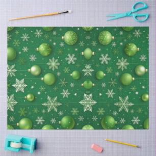 Immergrün Noel Seidenpapier
