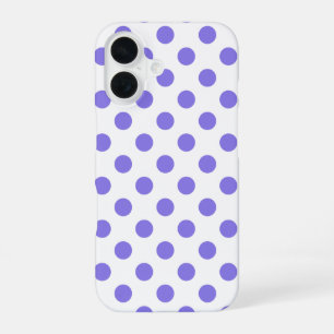 Immergrün-Polka-Punkte iPhone 16 Hülle