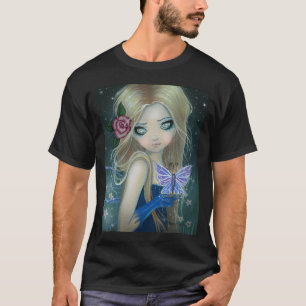 Immergrün Schmetterling Feen Fantasy T-Shirt