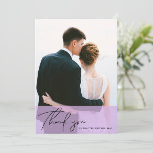 Immergrün Undurchsichtig Dankeschön Hochzeitstag Dankeskarte