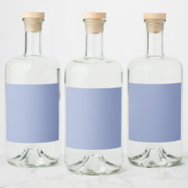 Immergrünblume Alkoholflaschenetikett