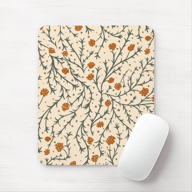 Immergrüne Küsse unterm Mistelzweig-Herz Mousepad (Mit Mouse)