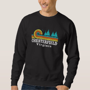 Immergrüner Sonnenuntergang Chesterfield Forest Vi Sweatshirt
