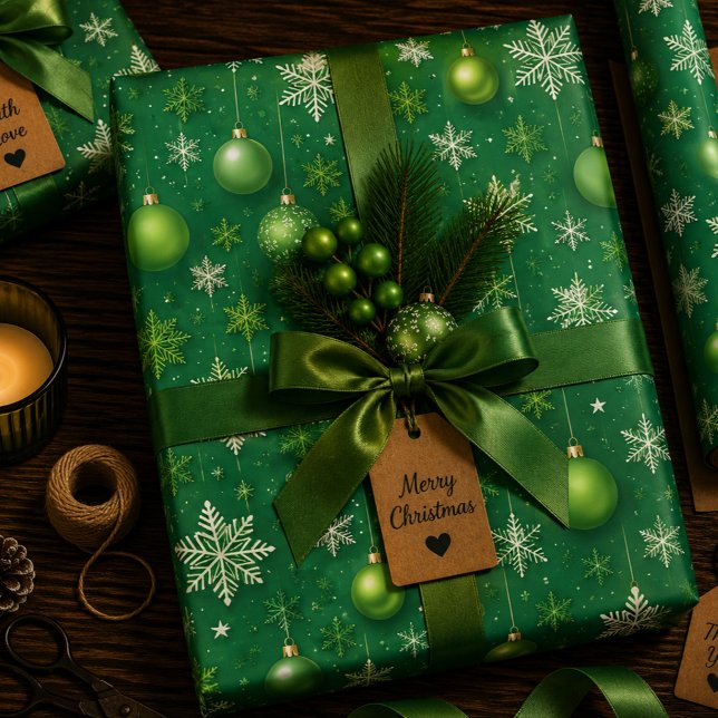 Immergrünes Noel Geschenkpapier Set (Von Creator hochgeladen)