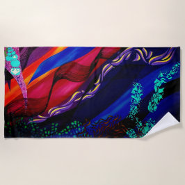 IMMERSION von Christèle Chabrette Strandtuch