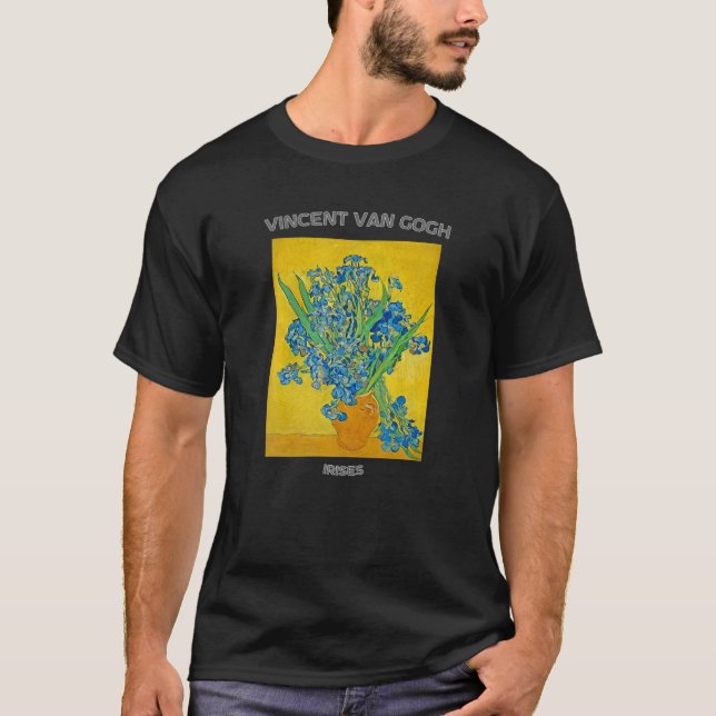 Immersive Van Gogh Irises T-Shirt (Vorderseite)