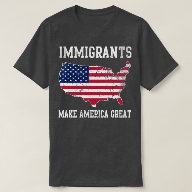 Immigranten T-Shirt (Design vorne)