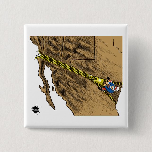 Immigration-Farbeknopf Button (Vorderseite)