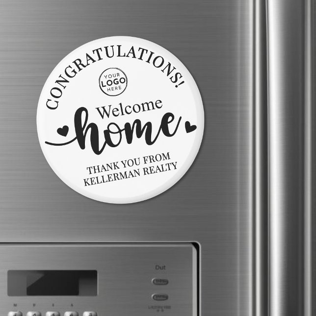 Immobilien Danke Neues Zuhause Magnet (Real Estate Thank You New Home Magnet)