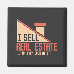 Immobilien - Ich verkaufe Immobilien Magnet
