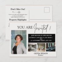 Immobilien-Makler-Marketing-Mailer Immobilien-Open
