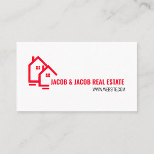 Immobilien-Makler Visitenkarte